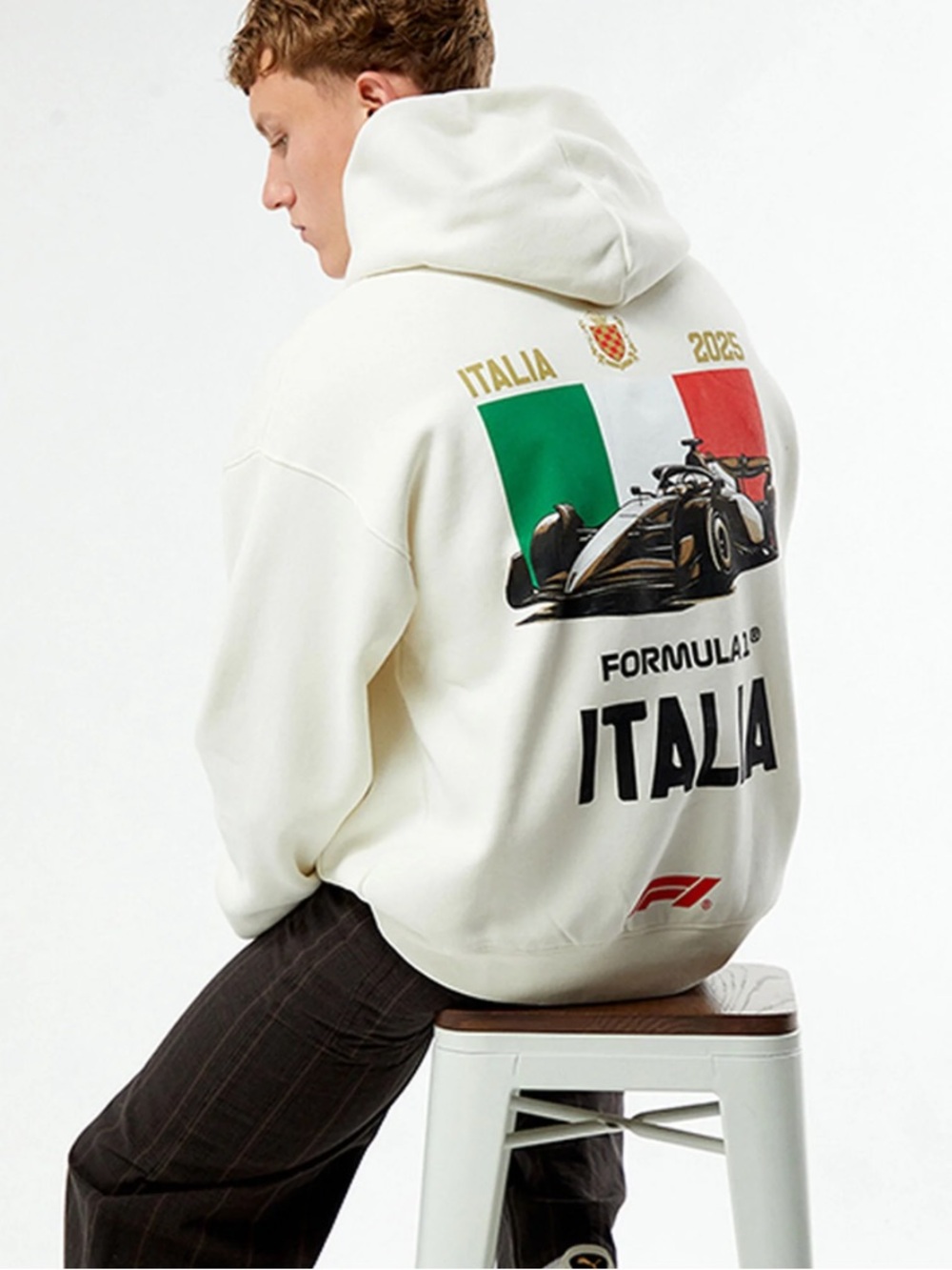 Formula 1 x Pacsun Monza Italy Il Tricolore Hoodie Size M - Picture 1 of 13